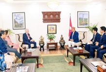 Visiting US Assistant Secretary Kapur Meets Foreign Minister Khanal